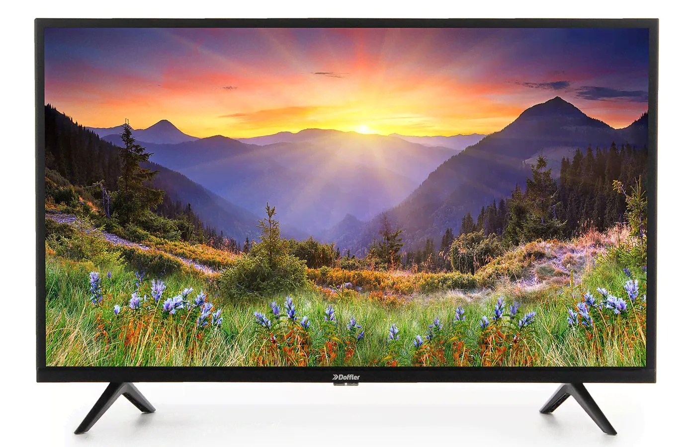 Doffler Телевизор 40EFS67 40" Full HD, черный