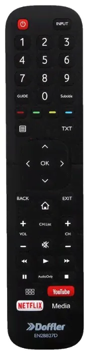 Телевизор Doffler 40EFS67 40" черный-4